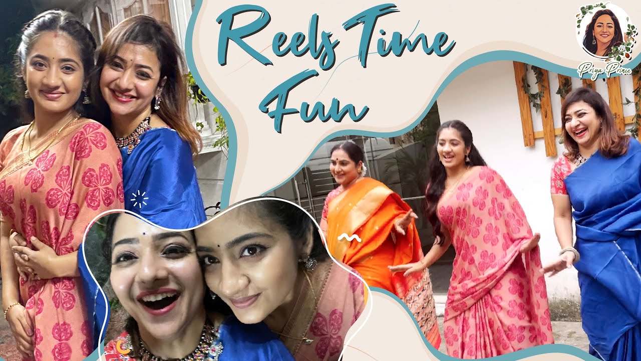 Reels time Fun With Ilakkiya Team | Cute Dance from Ilakkiya | Hima Bindu|