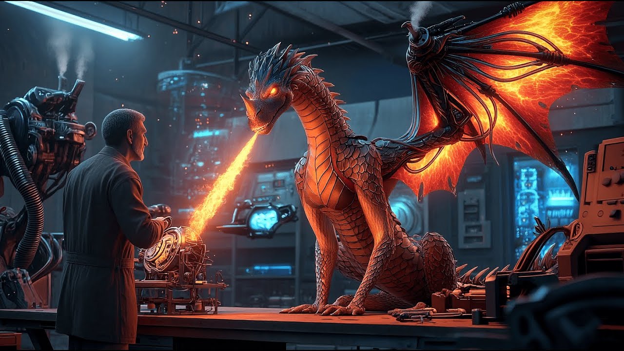 The Quiet Human Mechanic Found His Dragon Neighbor Bleeding—His Next Move Shocked the Galaxy | HFY |