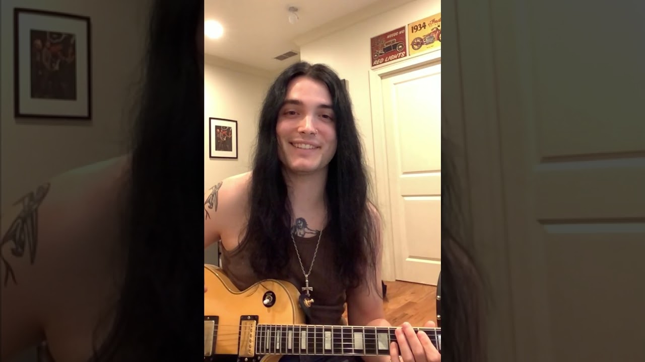 CHRISTIAN DEATH- SPIRITUAL CRAMP (Guitar Tutorial) DEVIN RYAN VITEK 