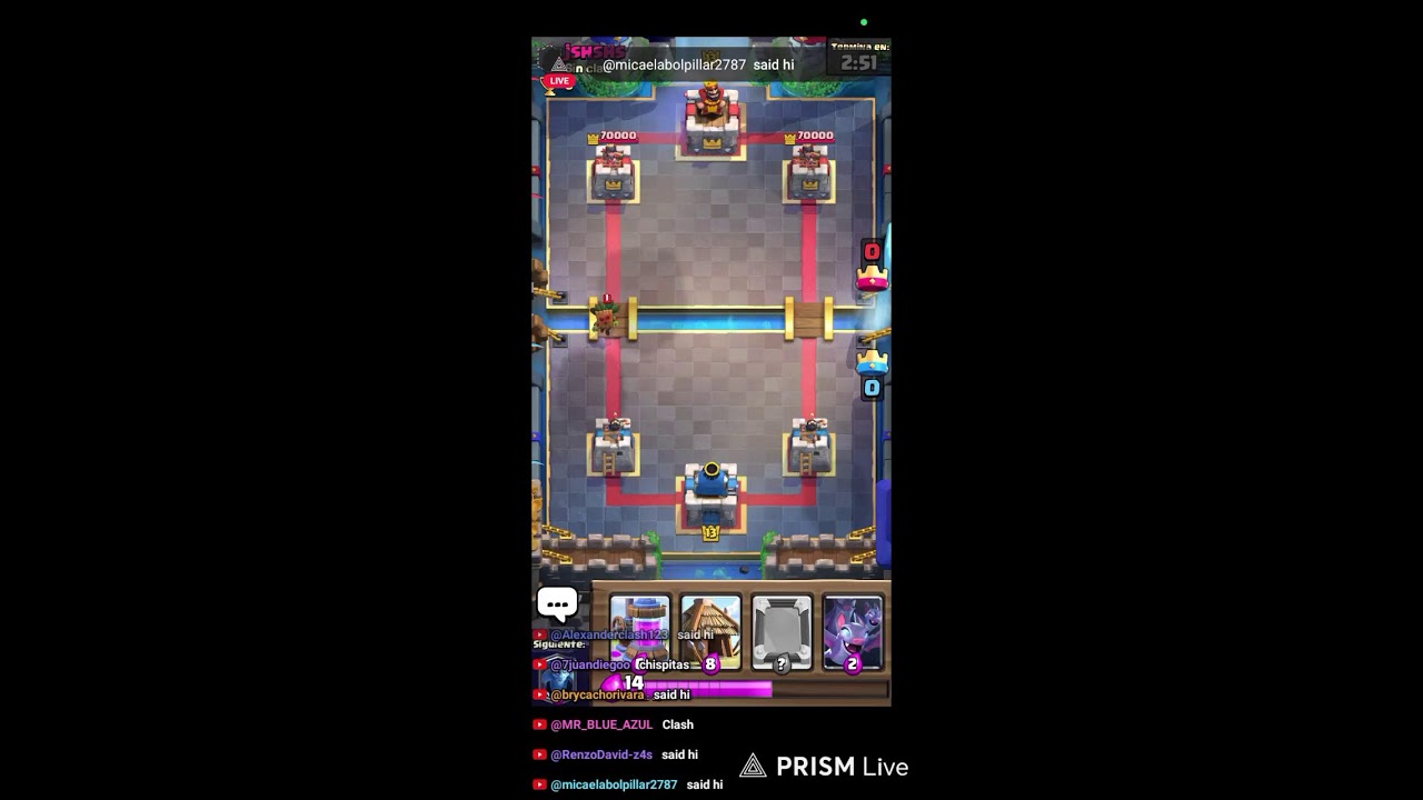 LIVE 🔴 Troll Cards 👑 Clash Royale