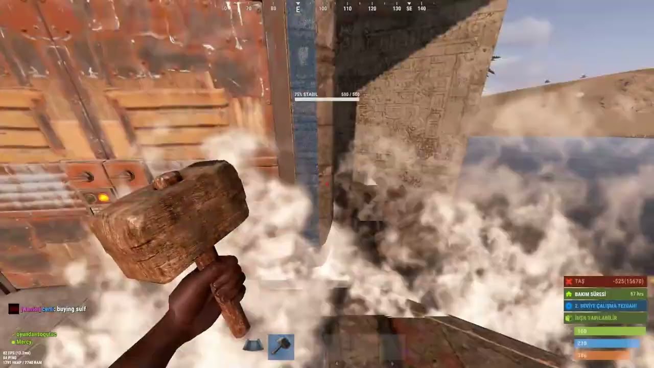 UYKUSUZ DUO SNOWBALL ATARSA NE OLUR ? Rust Türkçe Duo