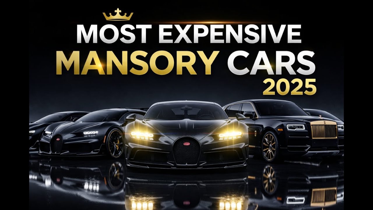 Top 10 Most Expensive Mansory Cars in the World 2025