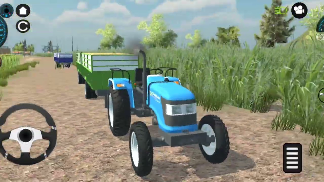 Indian Tractor Simulator 3D - New Tractor Games - Android Gameplay