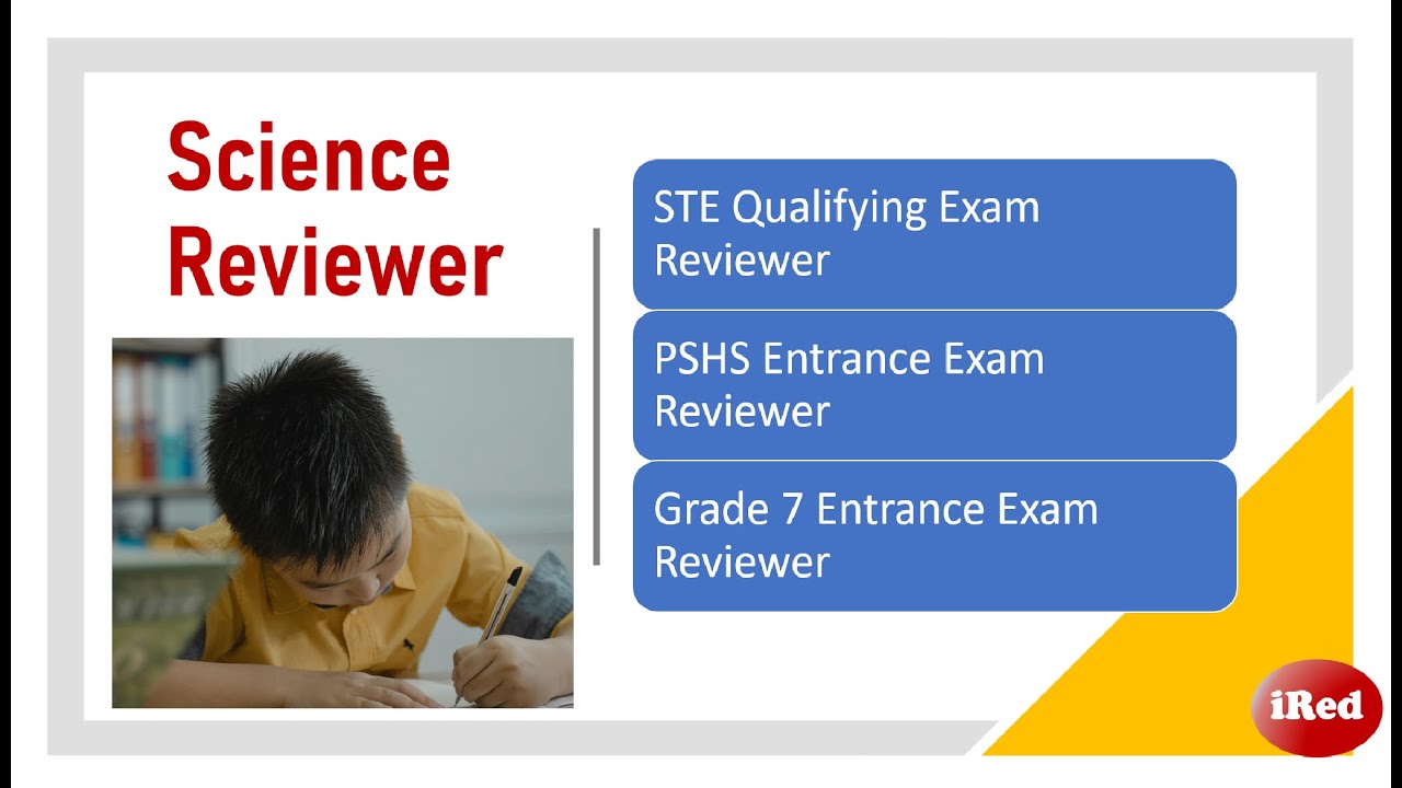 Grade 7 Entrance Exam Science Reviewer