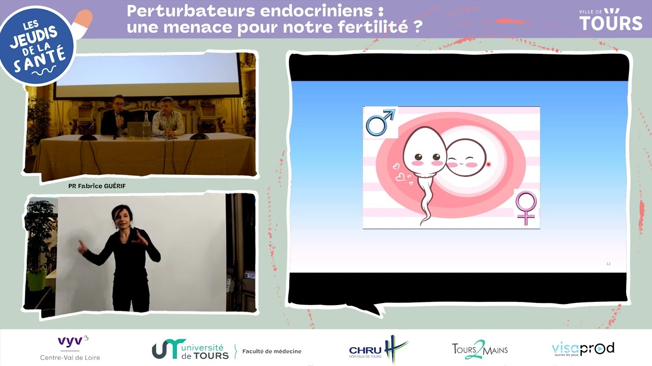 Jeudis de la santé - Perturbateurs endocriniens : une menace pour notre fertilité ?