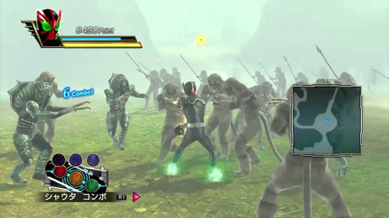 Kamen Rider: Battride War- OOO Gameplay