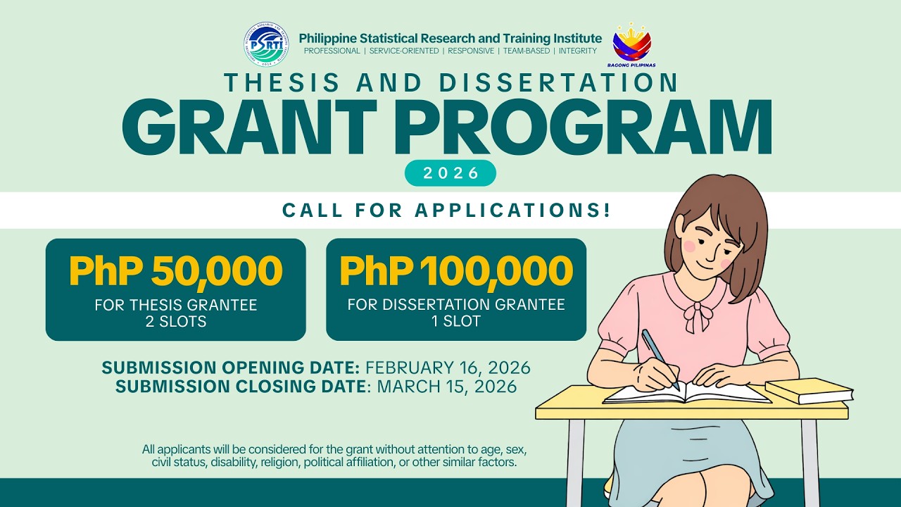 CALL FOR APPLICATIONS: Thesis and Dissertation Grant Program 2026