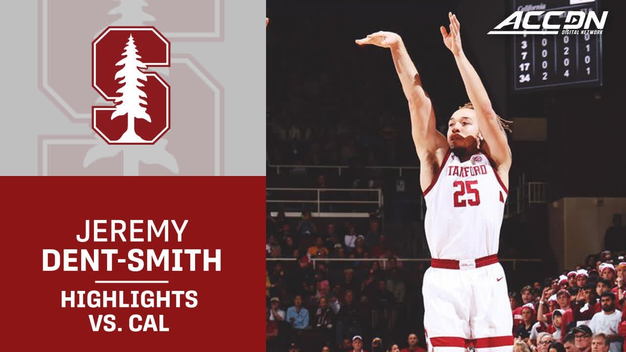 Stanford's Jeremy Dent-Smith&nbsp;Highlights vs. Cal