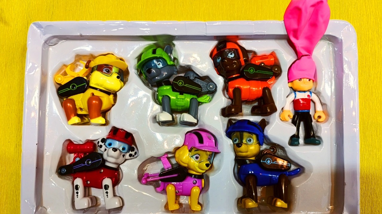 🔊 ASMR Paw Patrol Toy Unboxing 🐾 | Relaxing Sounds & Satisfying Play! #034