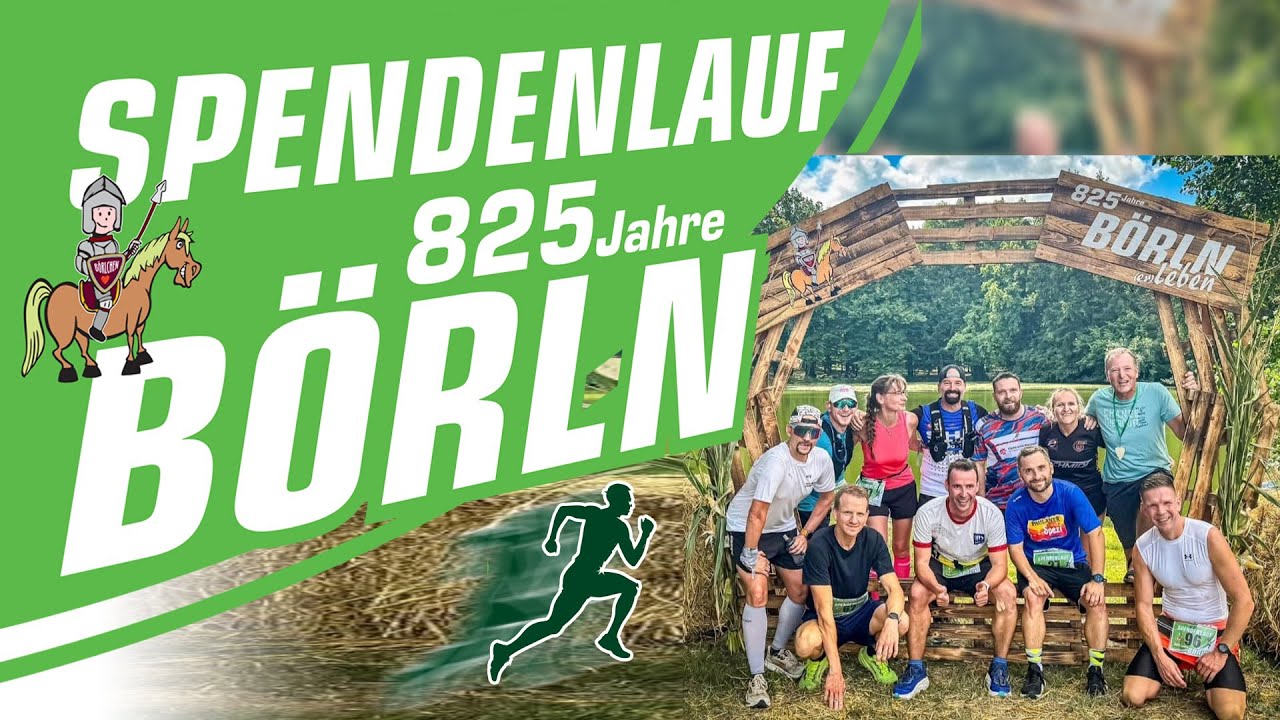 Spendenlauf - spontaner Marathon in Börln