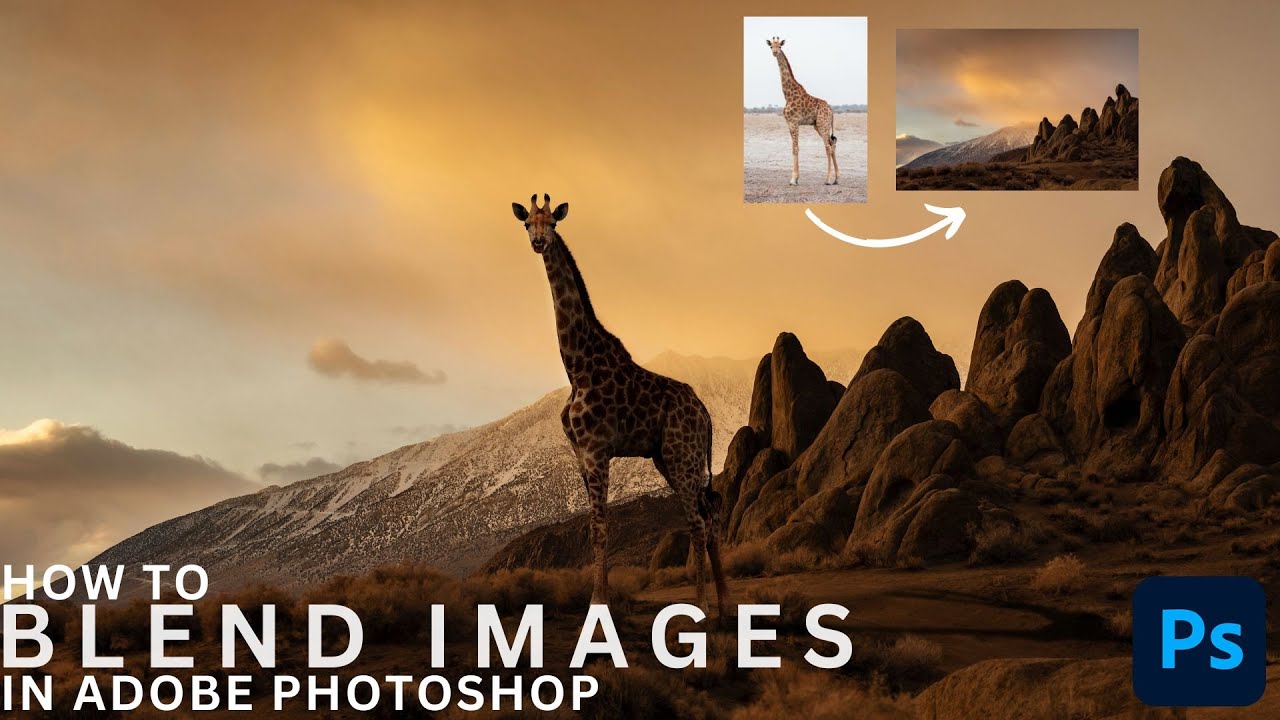 How To Seamlessly Blend Two Images Together Using Adobe Photoshop 2023