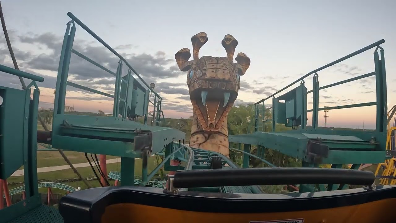 Cobra's Curse Sunset Front Row POV 11/30/2025