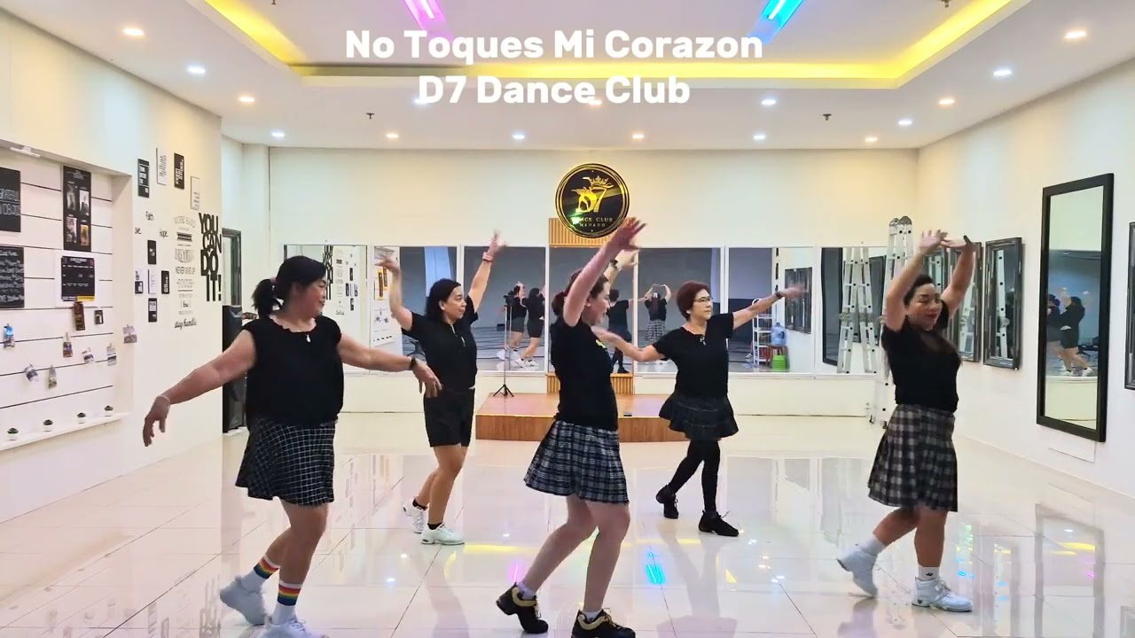 NO TOQUES MI CORAZON ll D7 Dance Club ll Line   Dance