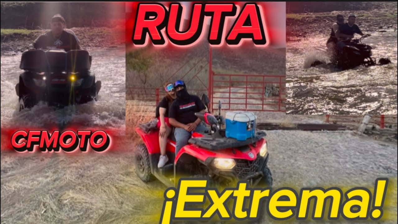 PROBAMOS LA ATV CFMOTO SALIMOS DE RUTA || SHESHELED