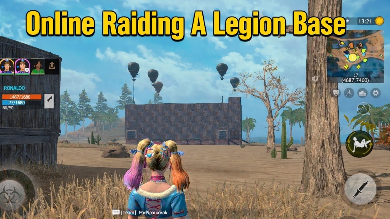 Online Raiding Biggest Legion Base In The Server ! Last Island Of Survival Gameplay 