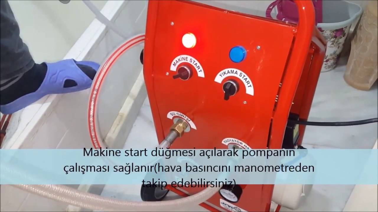 Havalı Seybomak makina ile petek temizleme nasil yapilir