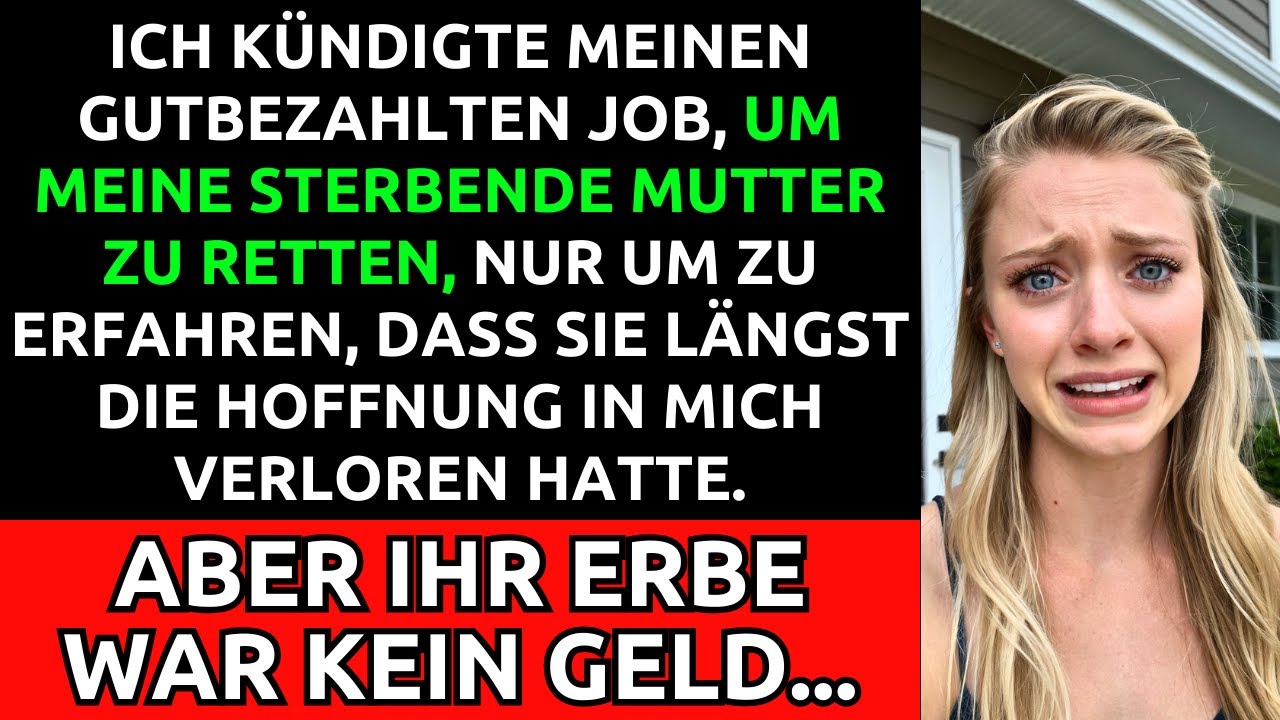 Meine Sterbende Mutter Hinterlie&szlig; Mir Ein Unerwartetes Erbe