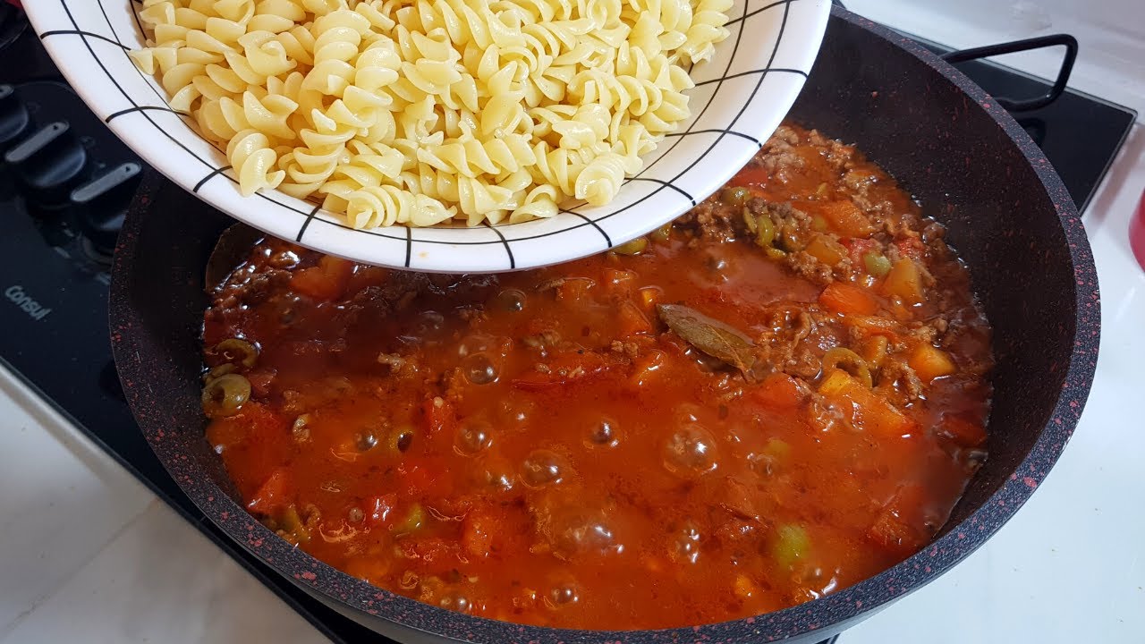 Невероятно вкусно! Рецепт пасты из говяжьего фарша | Легкие и быстрые рецепты