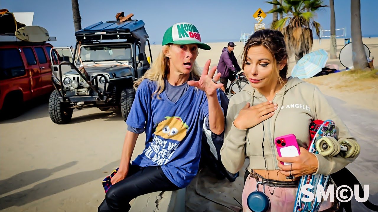 Venice Beach Homeless Shares Candid Thoughts Amid Major Cleanup Effort