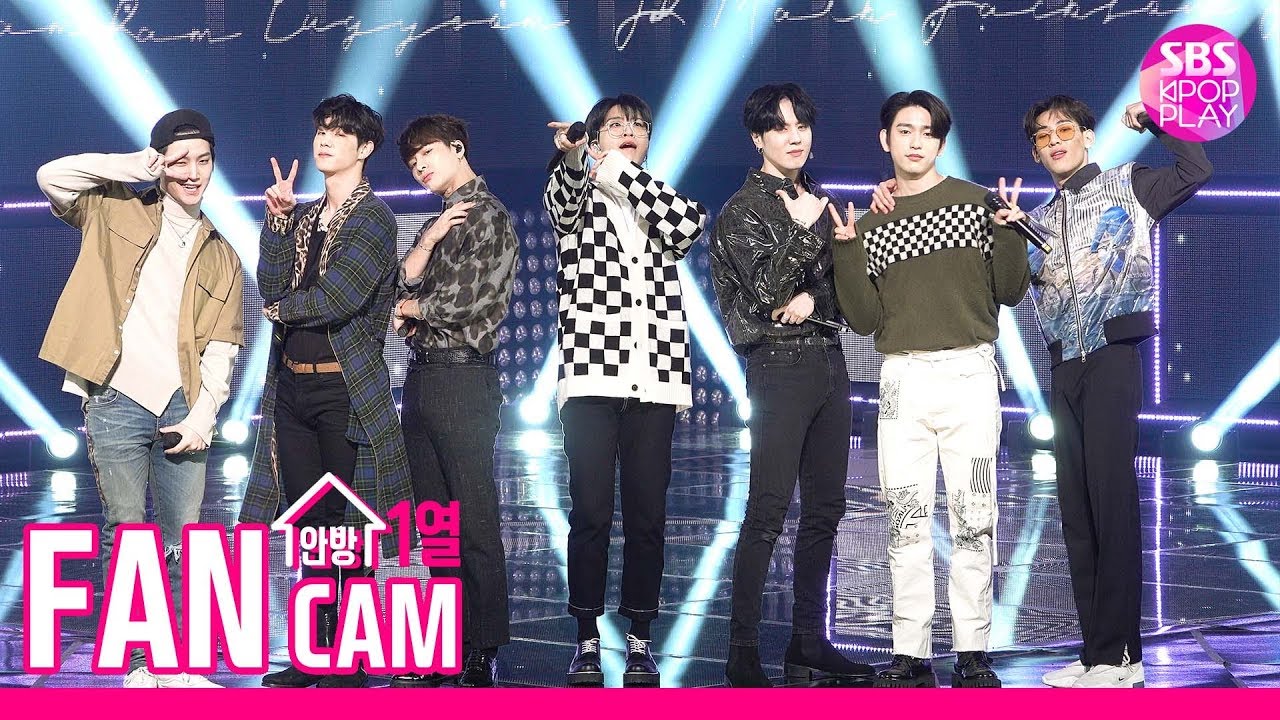 [안방1열 직캠4K] 갓세븐 'Thursday' 풀캠 (GOT7 Fancam)│@SBS Inkigayo_2019.11.24