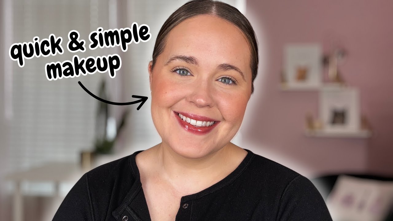 Quick & Simple makeup when you need to get out the door fast 🏃🏻‍♀️‍➡️