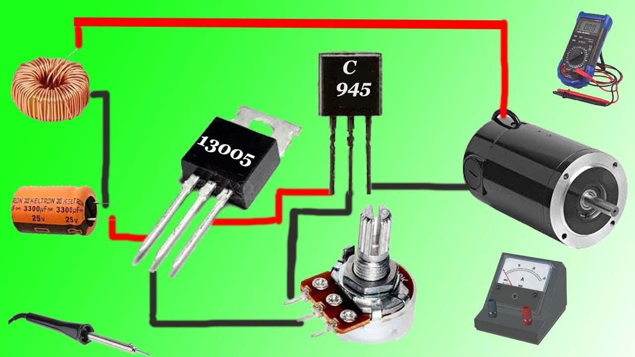 ADJUSTABLE POWER SUPPLY|HOW TO MAKE ADJUSTABLE POWER SUPPLY USING TRANSISTOR|13005 TRANSISTOR