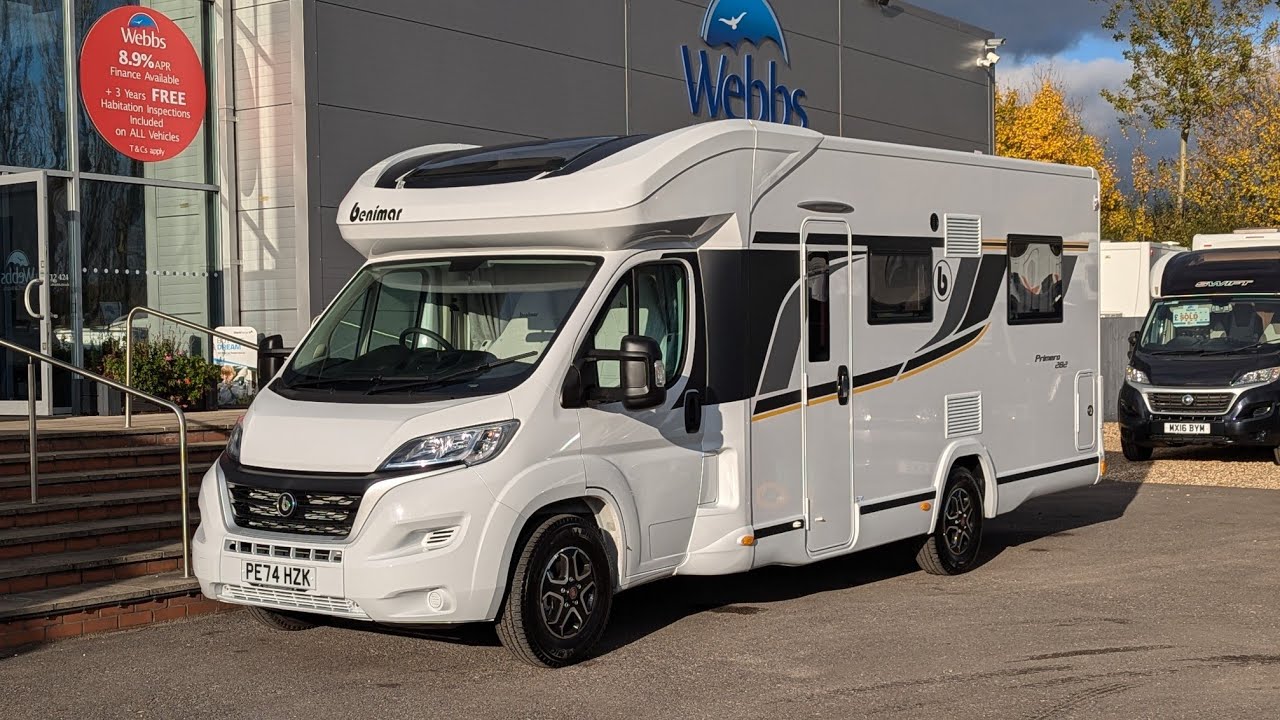 Pre-Registered 2024 Benimar Primero 282 For Sale at Webbs Motorcaravans, Reading