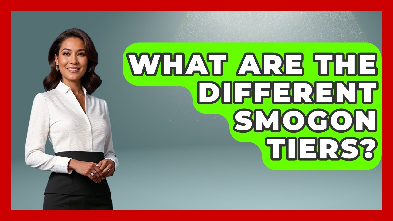 What Are The Different Smogon Tiers? - The Trainers Guide