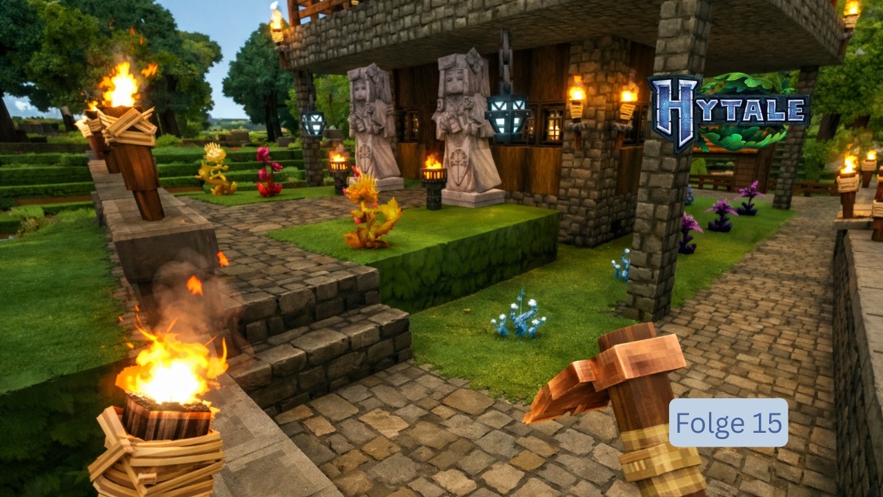Plötzlich sieht unser Haus richtig gut aus… | Hytale S01 F15