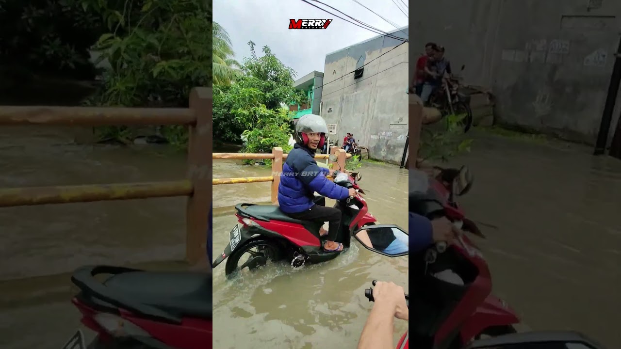 MOTOR LISTRIK TRABAS BANJIR | KONVERSI MOTOR LISTRIK BRT 