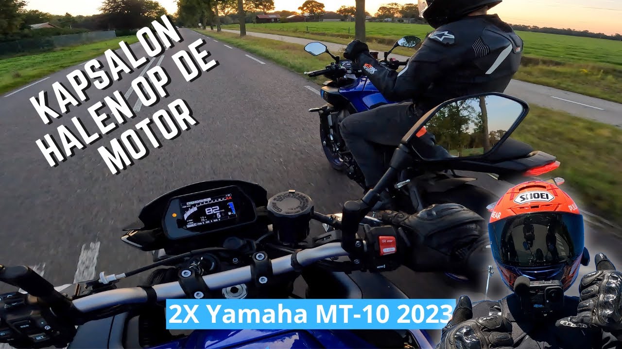 Op Motor Kapsalon halen in Leek 😎🔥 | Yamaha MT 10 2023 | Akrapovic Uitlaat | Motorvlog | 4K ULTRA HD