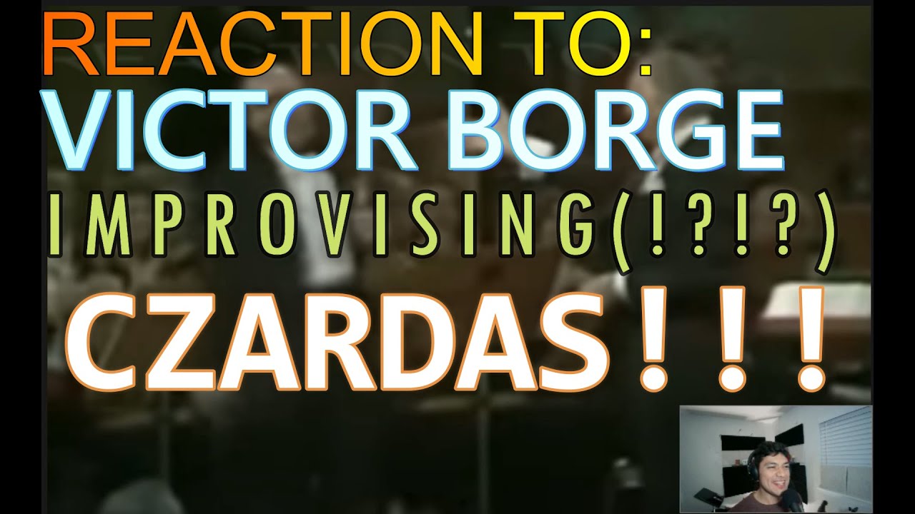 OMG Media - Reaction to Victor Borge - Czardas w/Anton Kontra