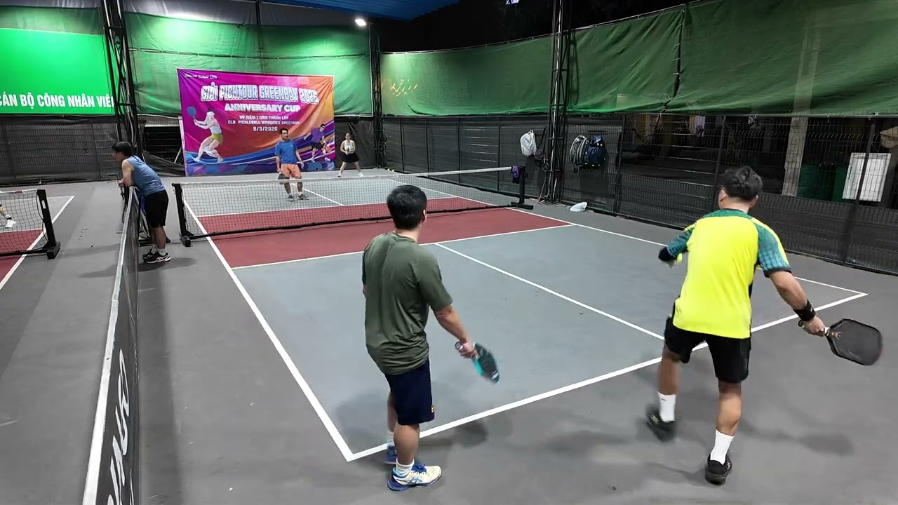 Cap/Sơn vs Hải/Hương TEAM PICKLE BALL THĂNG LONG