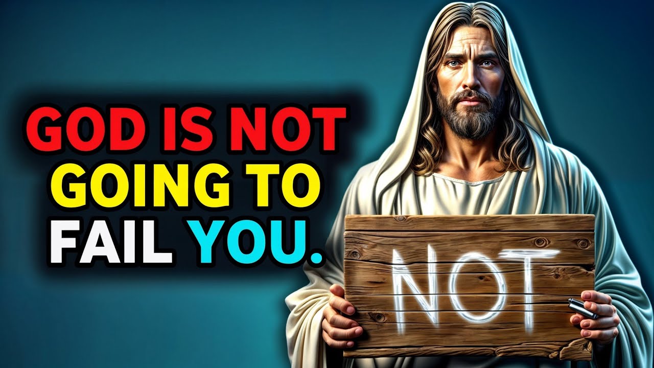 God Message hub : GOD IS NOT GOING TO FAIL YOU | God Message Today | Gods Message Now