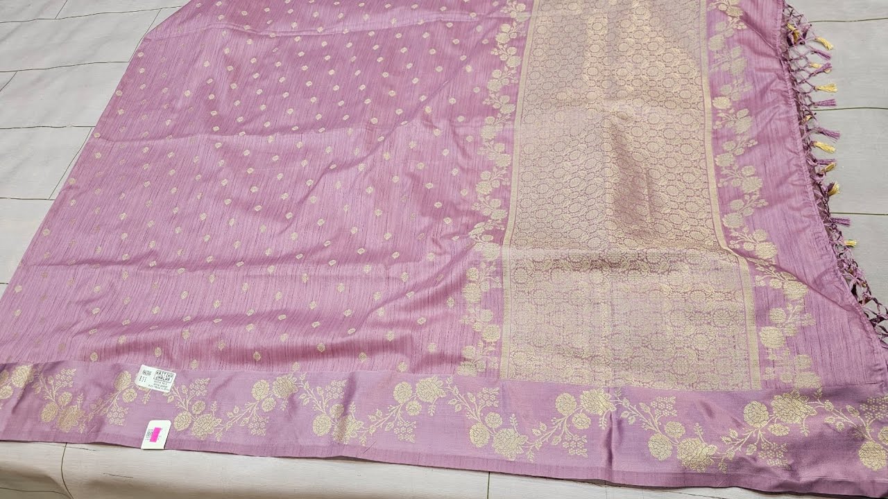 খাদী সিল্কের মধ্যে প্রিমিয়াম কোয়ালিটি পার্টি কাতান শাড়ি 📞01322075779
