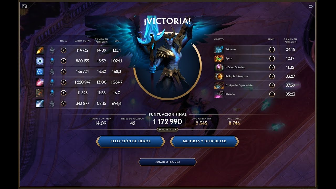 nivel 7  Como ganar evento DOTA 2 ( nets of thorns)con Dragonus (Sky) Facil