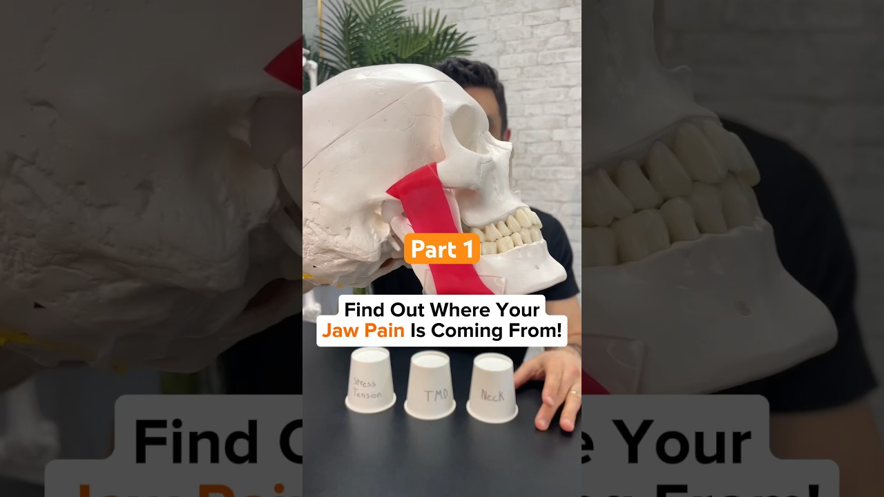 PART 1: Where is your jaw pain coming from? #tmj #tmd #dentist #dentistry #headacherelief #neckpain