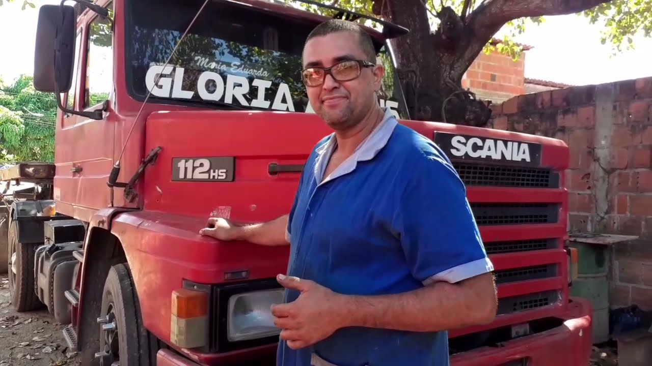 colocando o motor no ponto de injeção e vamos roncar o Scania 111