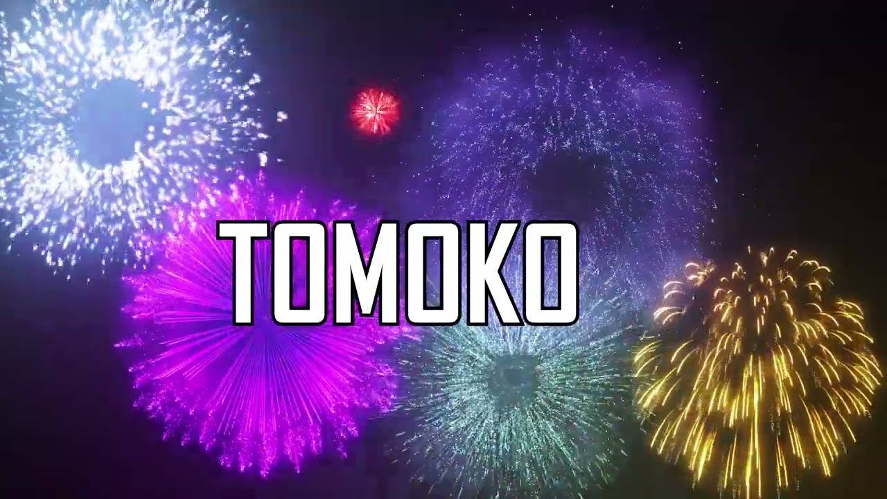 HAPPY BIRTHDAY TOMOKO  !