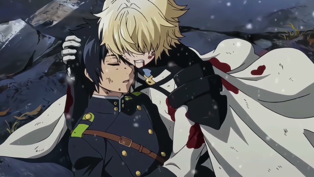 Seraph of the End | Yuichiro and Mikaela | Yui and Mika | twixtor 4k