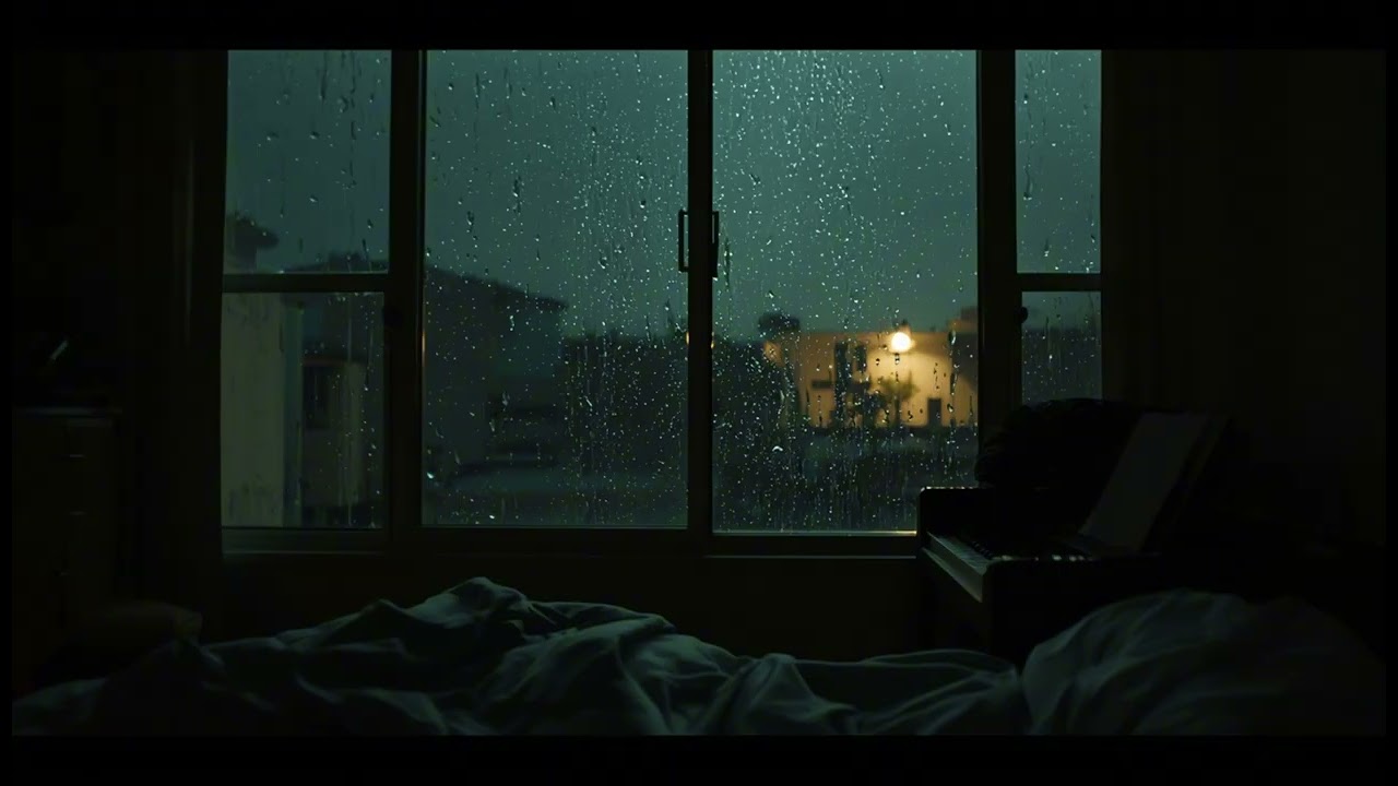 Soft Rain & Piano – 60 Minutes for a Restful Night | Quiet Hands