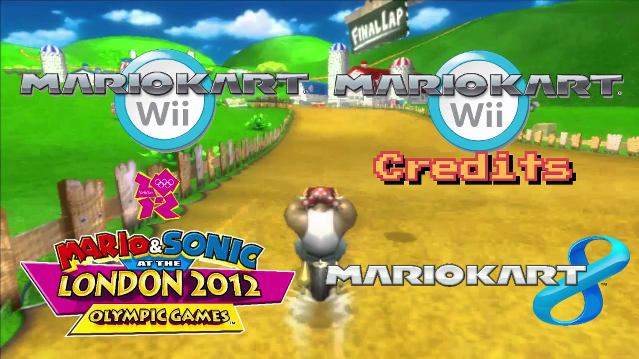 [ULTIMATE MASHUP] Mario Kart Wii: Moo Moo Meadows Theme Mashup! (MKWii+Credits 2+M&S 2012+MK8)