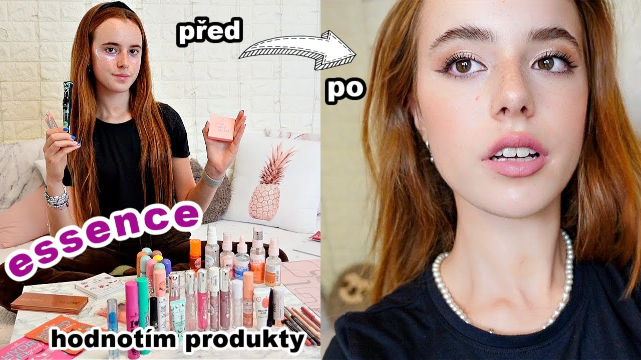 Hodnotím a líčím se s produkty od ESSENCE. FUNGUJE TO!!!!
