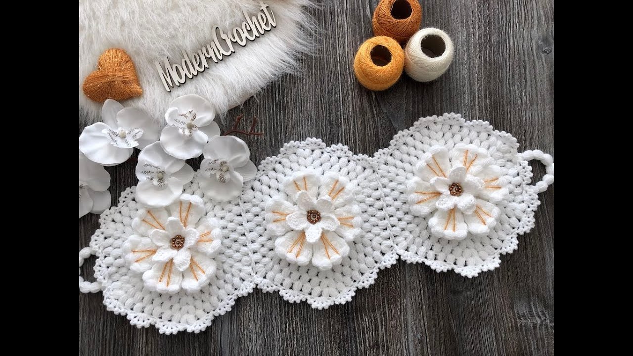 Sade ve Çok Şık Bir Uzun Lif Modeli / #uzunlif #takımlif #moderncrochet