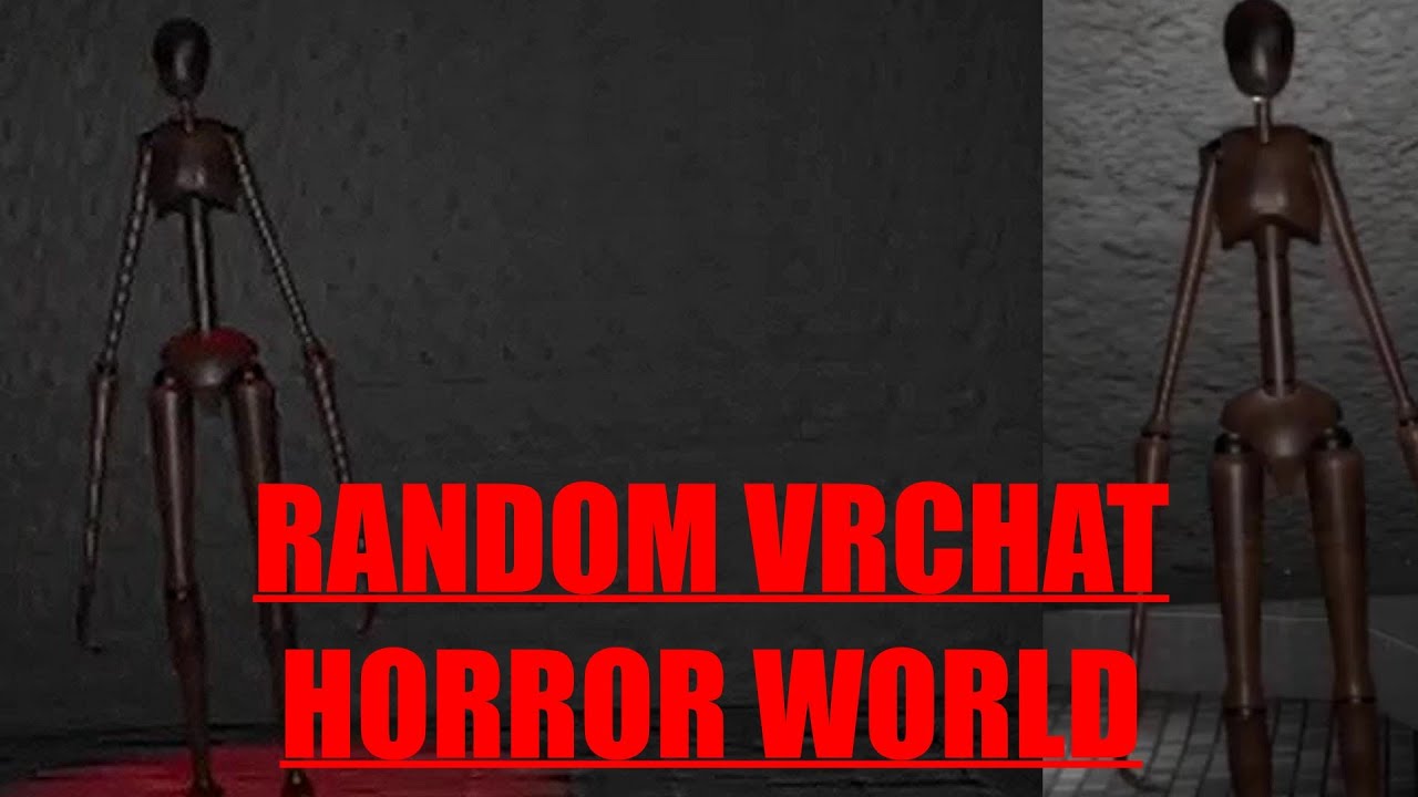 LOST A VRCHAT HORROR EXPERIENCE. CHECKING OUT RANDOM VRCHAT HORROR WORLDS