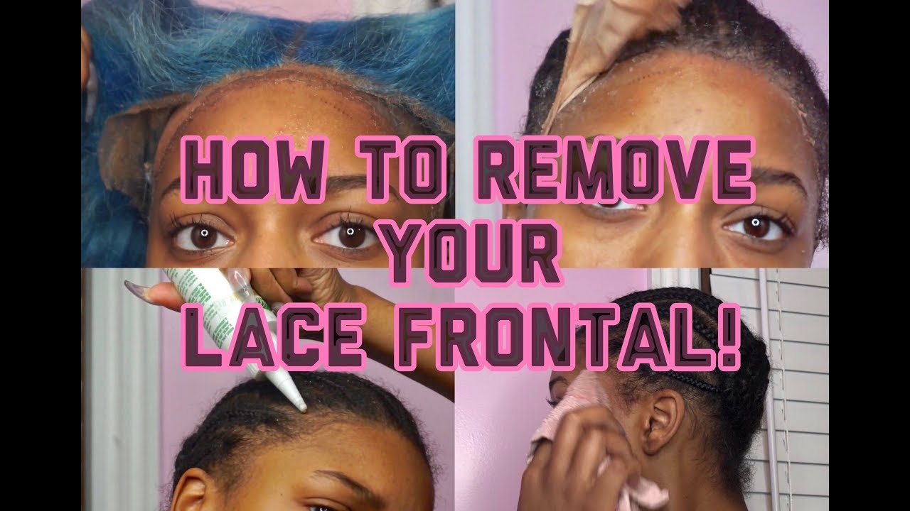 HOW TO REMOVE YOUR FRONTAL | LACE SERIES EP1 X 25 DAYS OF PARIS!