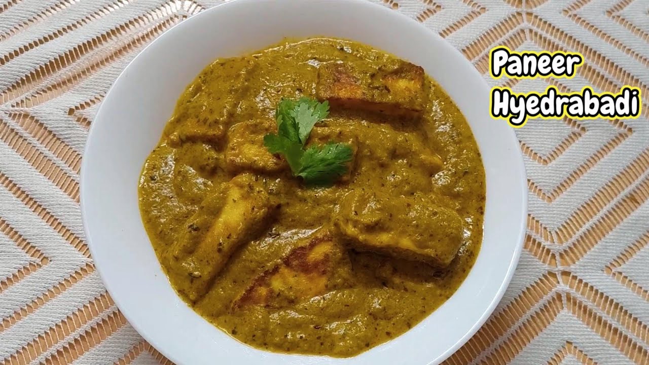 Paneer Hyderabadi Recipe | Restaurant Style Paneer Curry | Easy Indian Veg Recipes