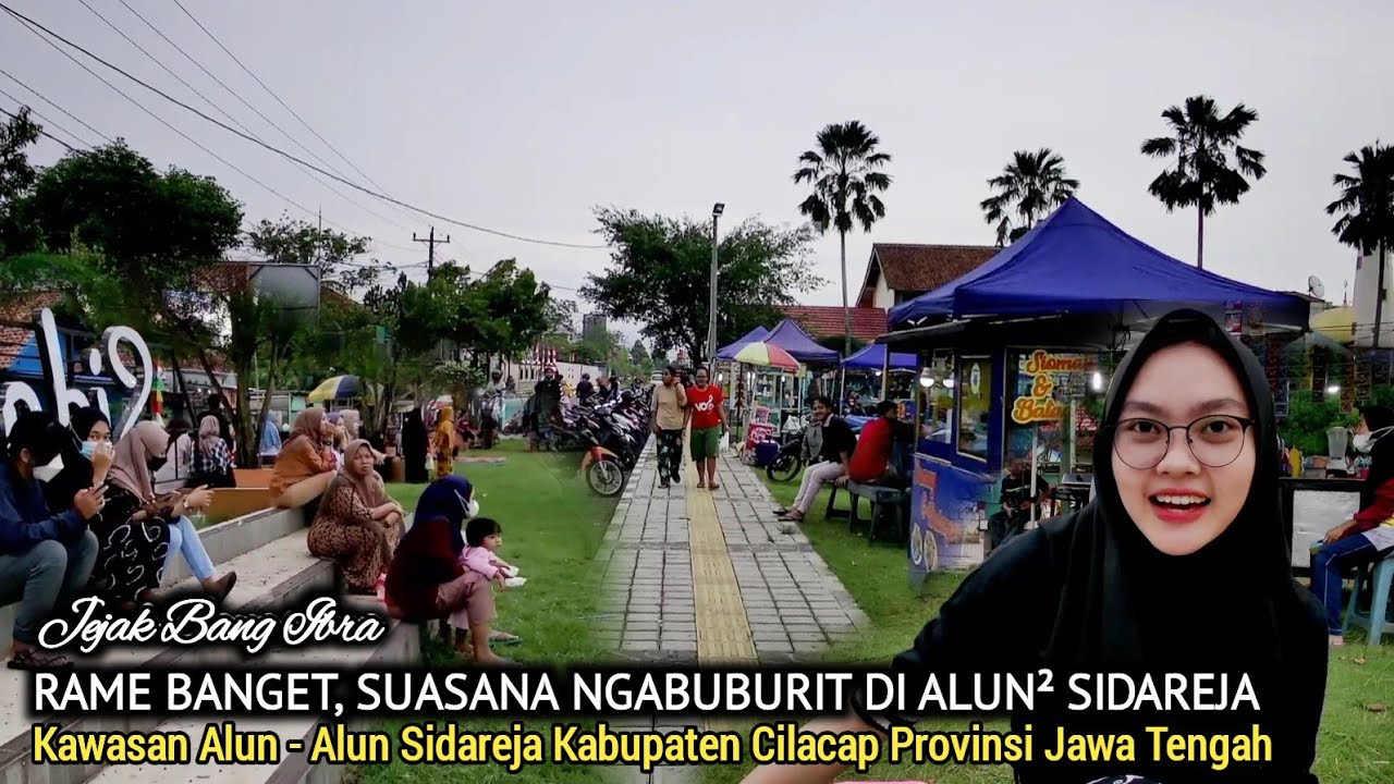 SUASANA ALUN - ALUN SIDAREJA CILACAP JAWA TENGAH
