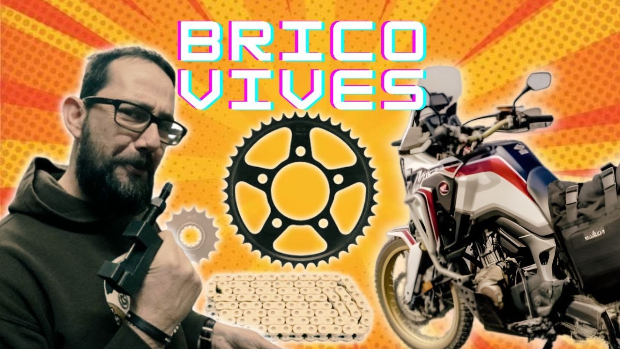 Cambiar KIT de TRANSMISIÓN en AFRICA TWIN | BRICO VIVES