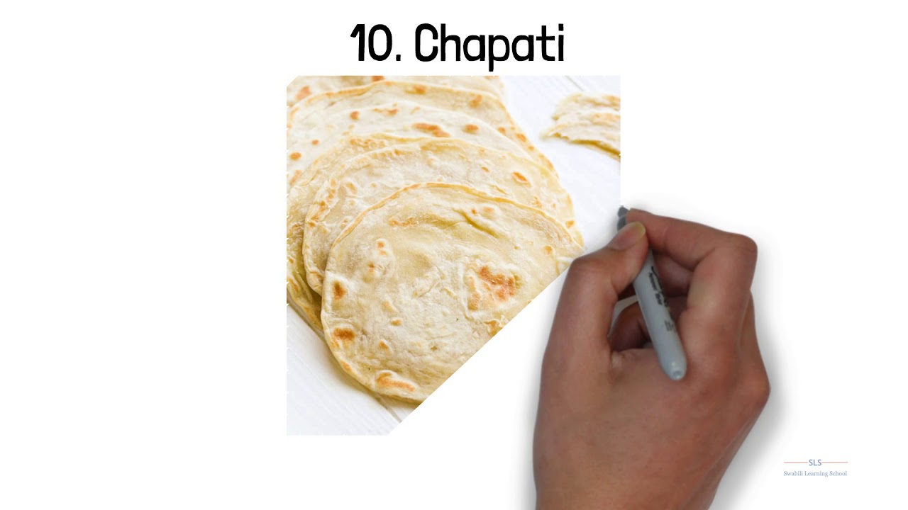 Learn Swahili: NAMING FOOD